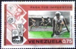 Selo postal da Venezuela de 1974 Sports Stadium