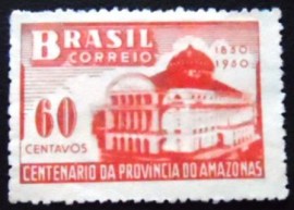 Selo postal comemorativo do Brasil de 1950 - C 257 N