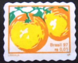 Selo postal Regular emitido no Brasil em 2000  - 778  M