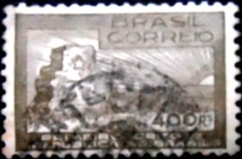 Selo postal comemorativo do Brasil de 1938 - C 129 U