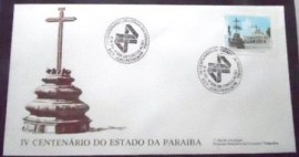 Envelope 1º Dia de Circulação do Brasil de 1985 Centenário da Paraíba B