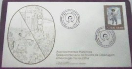 Envelope 1º Dia de Circulação do Brasil de 1985 Cabanagem
