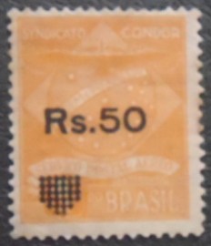 Selo postal do Brasil de 1930 Sindicato Condor K 12 N