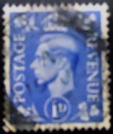 Selo postal do Reino Unido de 1951 King George VI 1
