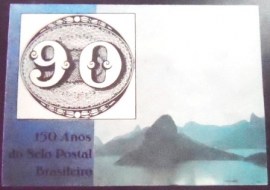 Máximo postal do Brasil de 1993 Brasiliana 93 Olho de Boi 90
