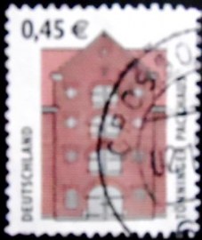 Selo postal da Alemanha de 2002 Tönning Packing House