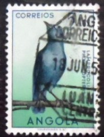 Selo postal da Angola de 1951 Cape Glossy Starling