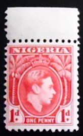 Selo postal da Nigéria de 1938 King George VI 1