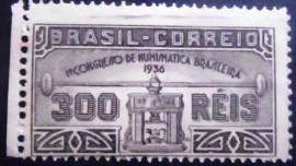 Selo postal comemorativo do Brasil de 1936 - C 105 M