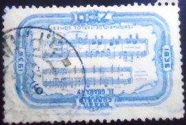 Selo postal comemorativo do Brasil de 1936 C 108 U