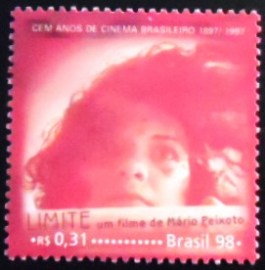 Selo postal do Brasil de 1998 Filme LIMITE