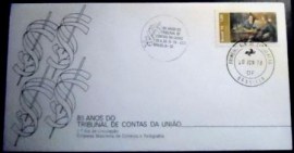 Envelope 1º Dia de Circulação de 1978 Tribunal de Contas da União