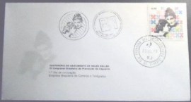 Envelope FDC Oficial de 1980 Hellen Keller