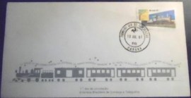 Envelope de 1º Dia de Circulação de 1981 Madeira-Mamoré