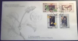 Envelope de 1º Dia de Circulação de 1981 Flores do Planalto Central