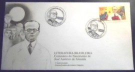 Envelope de 1º Dia de Circulação de 1987 José Américo de Almeida