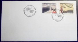 Envelope de 1º Dia de Circulação de 1997 Turismo Parnaíba