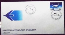 Envelope FDC Oficial de 1983 Embraer