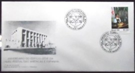 FDC Oficial  de 1984 Edifício União Postal 12996