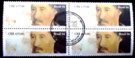 Quadra de selos postais do Brasil de 1994 Dom Henrique