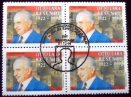 Quadra de selos postais do Brasil de 1994  Otto Lara Resende