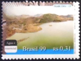 Selo postal do Brasil de 1999 Foto  do Rio