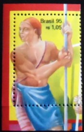 Selo postal COMEMORATIVO do Brasil de 1995 - C 1976 M