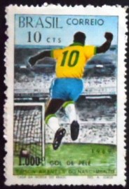 Selo Postal Comemorativo do Brasil de 1969 - C 658 M