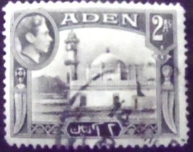 Selo postal do Aden de 1939 Aidrus Mosque