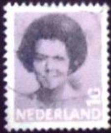 Selo postal da Holanda de 1982 Queen Beatrix 1 A