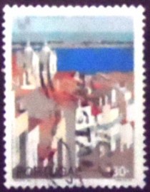 Selo postal de Portugal de 1993 Santos o Velho
