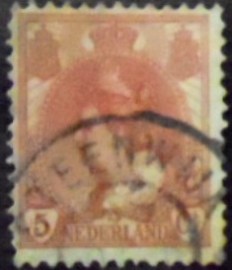 Selo postal Holanda 1899 Queen Wilhelmina 5
