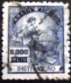 Selo postal Regular emitido no Brasil em 1938 - 308 U