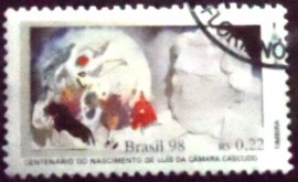 Selo postal Comemorativo do Brasil de 1998 - C 2152 U