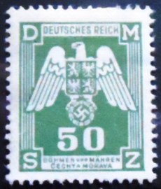 Selo da Boêmia e Morávia de 1943 Empire badge 50