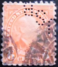 Selo postal dos Estados Unidos de 1927 James A. Garfield 6