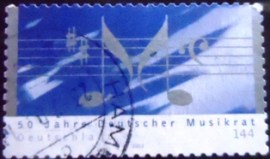 Selo postal da Alemanha de 2003 Staves
