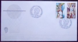 Envelope FDC Oficial de 1983 Mundial Feminino Basquete