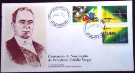 FDC Oficial de 1984 nº 322 Getúlio Vargas