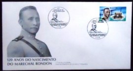 FDC Oficial de 1985 nº 359 Marechal Rondon