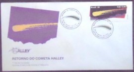 FDC Oficial de 1986 nº 390 Cometa Halley