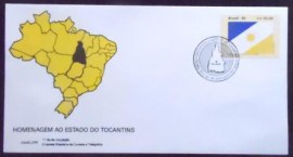 FDC Oficial de 1990 nº 504 Tocantins