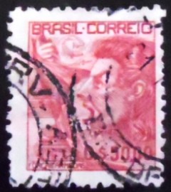 Selo postal do Brasil de 1951 Forças Armadas