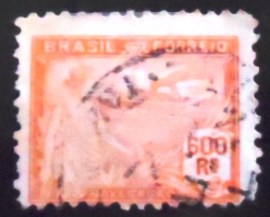 Selo postal do Brasil de 1924 Navegação 600