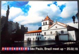 Cartão postal do Brasil de 2018 - Pateo do Colégio