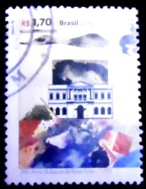 Selo postal do Brasil de 2016 Belas Artes