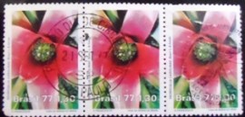 Tira de selos do Brasil de 1977 Environment protection