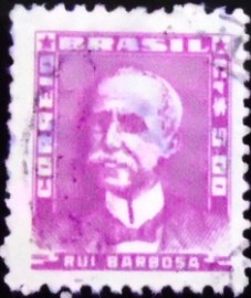 Selo postal do Brasil de 1956 Rui Barbosa