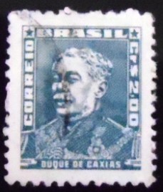 Selo postal do Brasil de 1956 Duque de Caxias 2