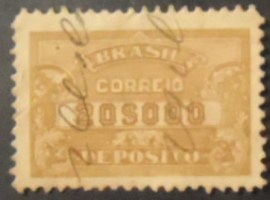 Selo Depósito do Brasil de 1935 20$ D76
